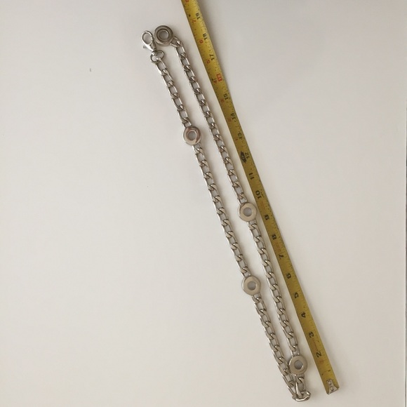 VINTAGE silver chain belt - Picture 2 of 2